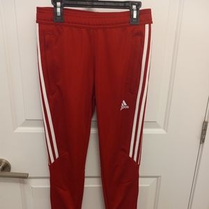 Addidas Red Track Pants